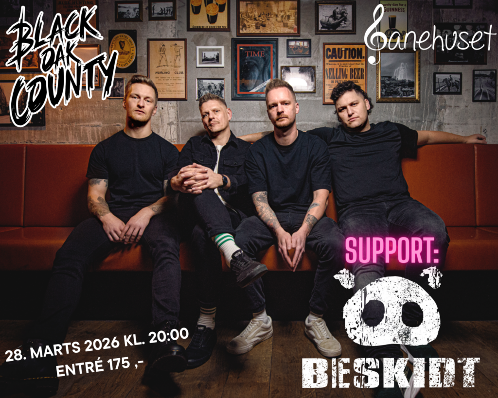 Black Oak County + support ved Beskidt