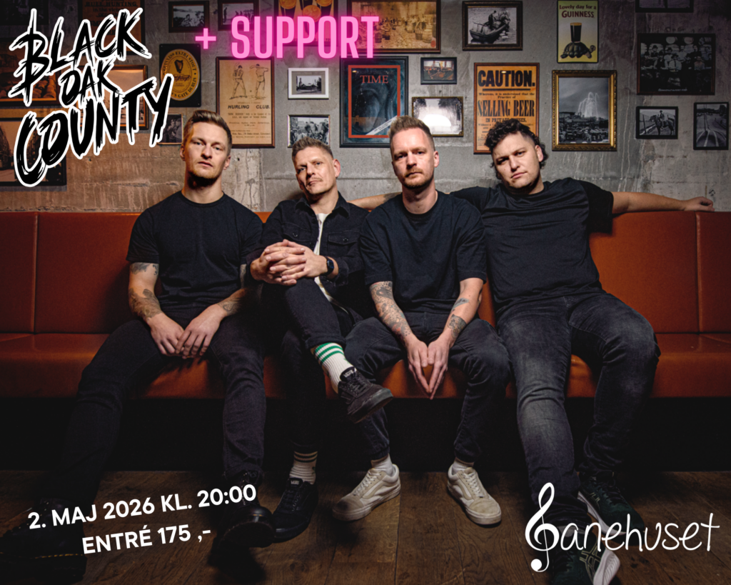Black Oak County + support (TBA)