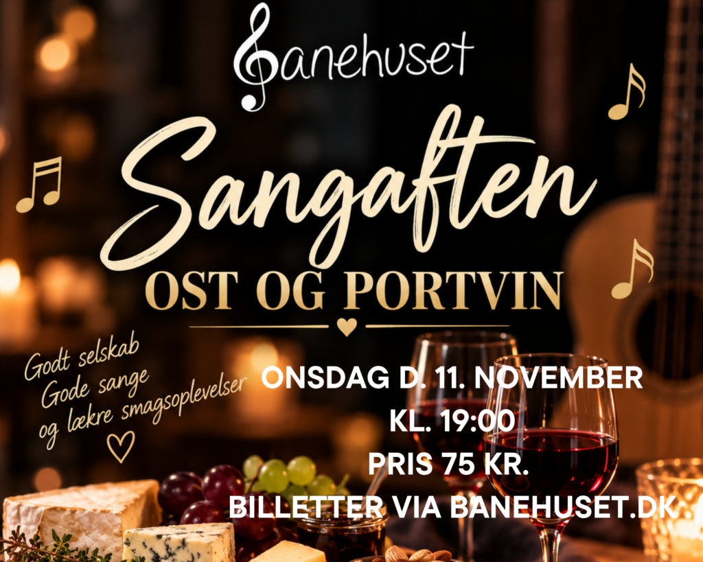 Sang aften – Fællesang, ost og portvin